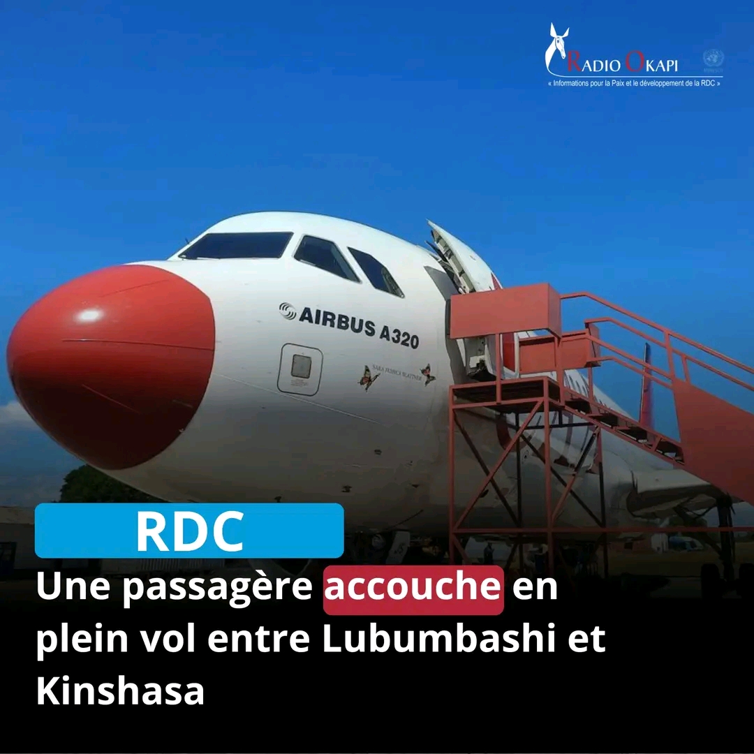 Insolite : Un bébé voit le jour à bord d&rsquo;un vol de la CAA entre Lubumbashi et Kinshasa