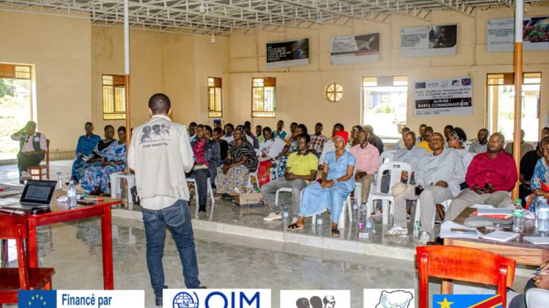 Ituri : les « Barzas » au cœur de la réconciliation à Irumu et Djugu