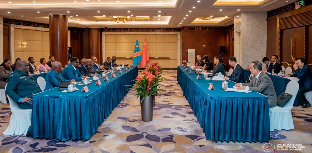 RDC-Chine : Nouvel élan pour la sécurité nationale avec la signature d&rsquo;un accord de coopération policière à Pékin