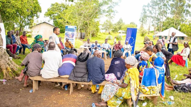 Ituri : à Kabarole, l’ACIAR mobilise les communautés pour cimenter la cohésion sociale