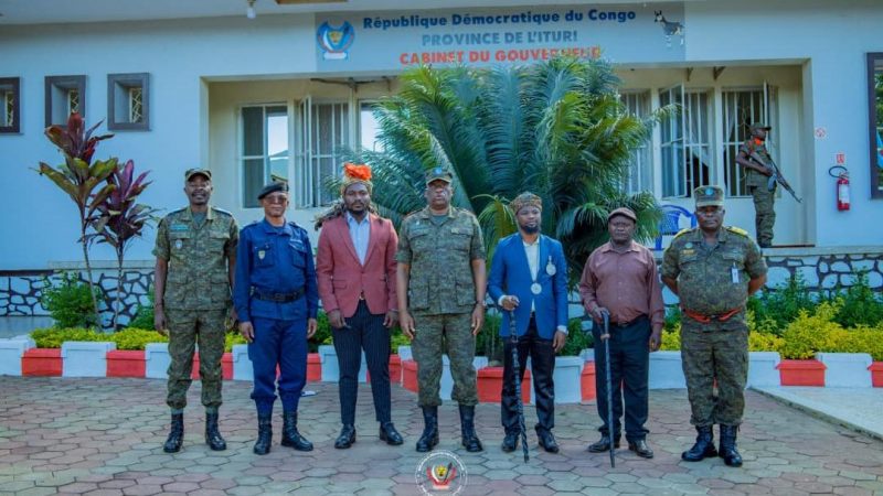 Ituri : Le Gouverneur et les chefs coutumiers de Mambasa s&rsquo;accordent pour protéger la population