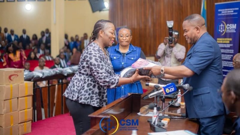 RDC : Dieudonné Kamuleta équipe 2 500 magistrats avant leur déploiement national