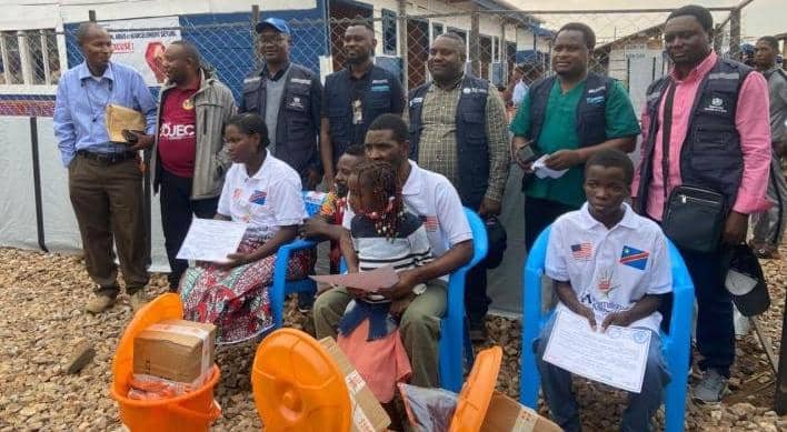 Nord-Kivu : À Beni, cette lueur d&rsquo;espoir avec la sortie de cinq patients guéris d&rsquo;Ebola
